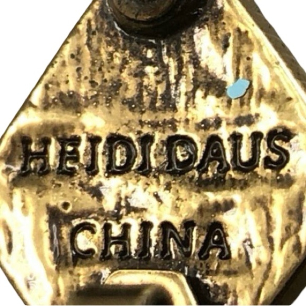 Heidi Daus Rhinestone Omega Clip Earrings - Picture 4 of 4